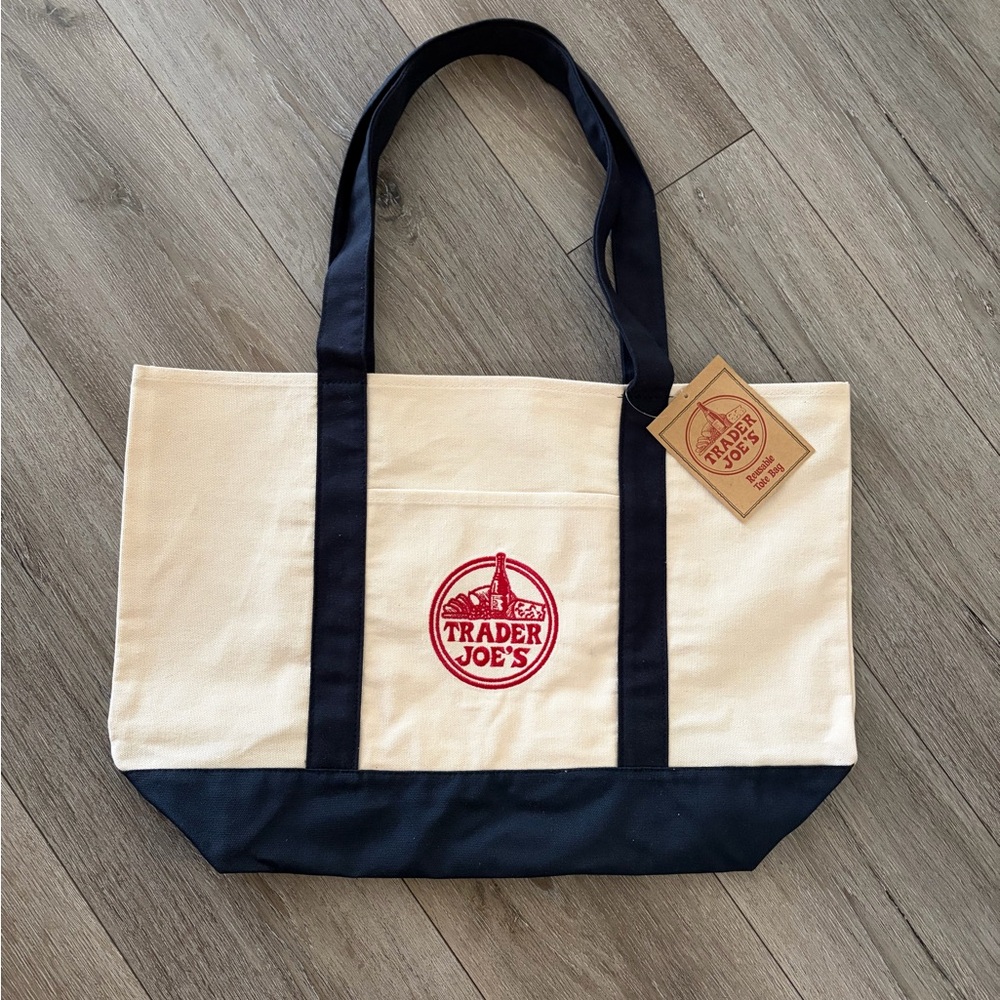 Trader Joe's Canvas Tote Bag